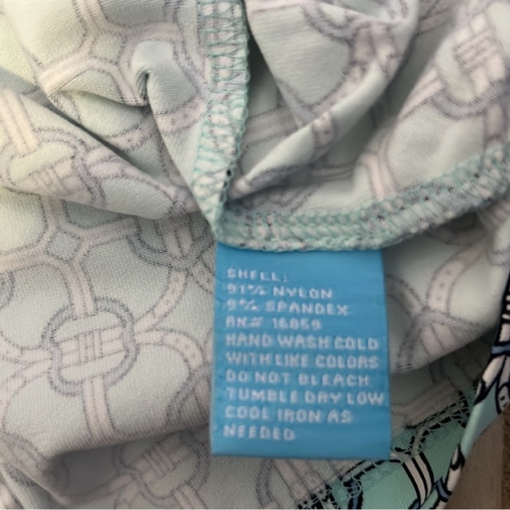 J. McLaughlin 3/4 Sleeve Top – Nautical Print, Size XL. Blue and White. - Picture 6 of 12